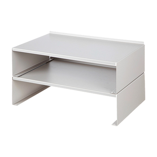 霜山桌面置物架厨房调料分类摆放收纳架水吧可叠加铁艺橱柜储物架