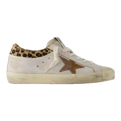 Golden Goose GGDB Super Star 运动鞋 - 皮质 - 米色