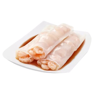 广州酒家利口福正宗广东肠粉点心半成品加热即食广式叉烧肠预制菜
