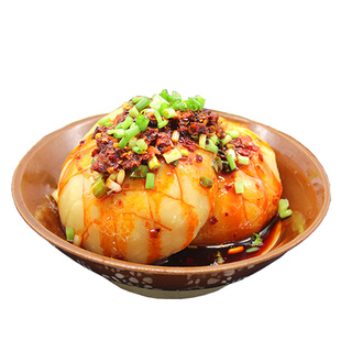 贵州特产铜仁米豆腐 铜仁个个米豆腐6个 灰碱粑送足量调料 包邮