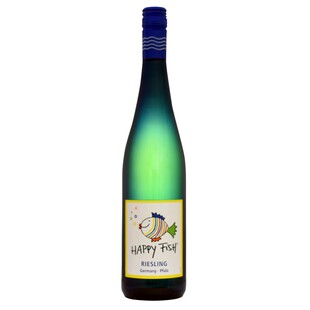 甜美多汁!德国Happy Fish Riesling快乐鱼雷司令半甜白 葡萄窖主