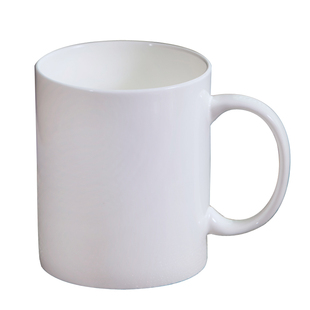 景德镇骨瓷简约陶瓷杯子水杯茶杯纯白色马克杯定制LOGO牛奶咖啡杯