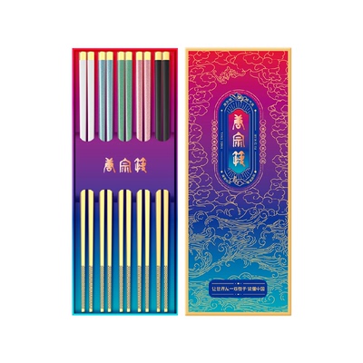 唐宗筷316L不锈钢抗菌防霉筷子