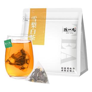 陈一凡雪梨白茶小茶包老寿眉白茶雪梨干清润水果养生茶奶茶店专用
