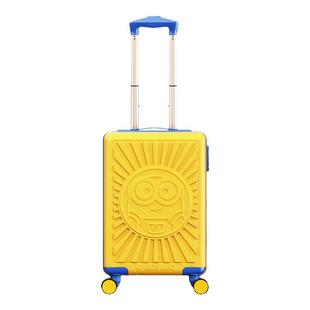 环球影业小黄人浮雕拉杆箱儿童成人轻便旅行行李万向轮