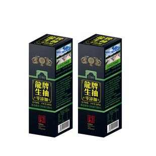 湖南特产龙牌酱油380ML1瓶原生态酱油生抽酿造调味品家用商用包邮