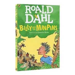 英文原版 Roald Dahl 罗尔德达尔 BILLY AND THE MINPINS 比利与敏平 经典英语书籍7-9岁儿童文学故事章节桥梁小说 小学生课外读物