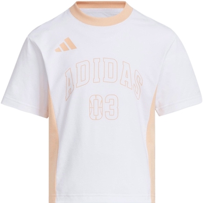 adidas阿迪达斯小童运动休闲短袖T恤KC1544