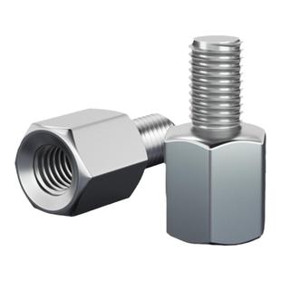 电动摩托车后视镜增高螺丝反光镜增高螺丝8/10mm电瓶车增高转接头