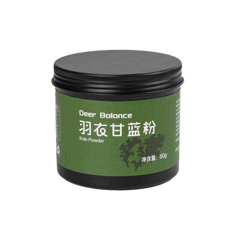 DeerBalance全叶冻干羽衣甘蓝粉高膳食纤维好消化优质天然果蔬粉