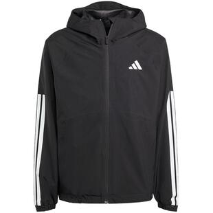 【自营】adidas阿迪达斯男子拒水连帽外套科技梭织休闲夹克JM1056