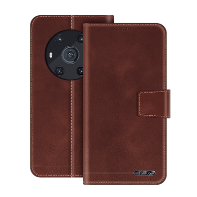 适用于mate50真皮翻盖插卡保护套