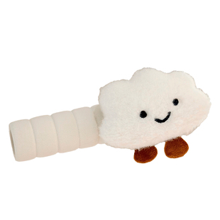 可爱卡通云朵门把手套毛绒防撞墙防静电少女心治愈装饰挂件