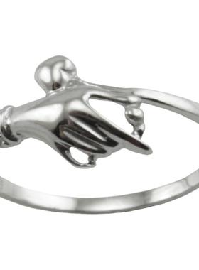 s925纯银个性时尚独特设计女戒指