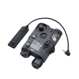 威迈斯 peq15镭射M600C战术电筒双控鼠尾PEQ15单激光战术盒指示器