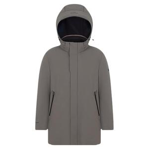 波司登23冬季新款男中款经典商务脱卸内胆鹅绒加厚风衣B30144157