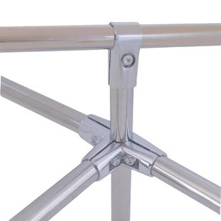 不锈钢管连接件家具组装接头架子快速固定扣圆管拼接夹扣紧固管夹