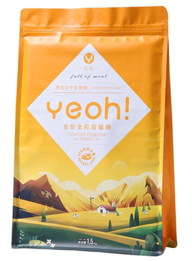 亿欧黄袋猫粮全阶段通用