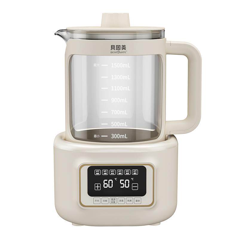 贝因美恒温水壶婴儿调奶器冲奶粉保温家用电热烧水壶婴儿专用1.5L