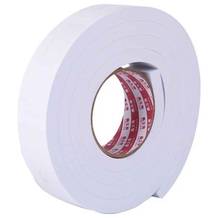 白色EVA泡棉防水自粘单面胶隔音静音填补缝隙泡沫长条海绵防滑止震垫防尘防撞减震缓冲门缝窗户防风密封胶条