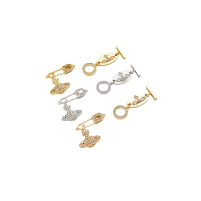 祢饰妮西太后OT扣星球别针连接坠