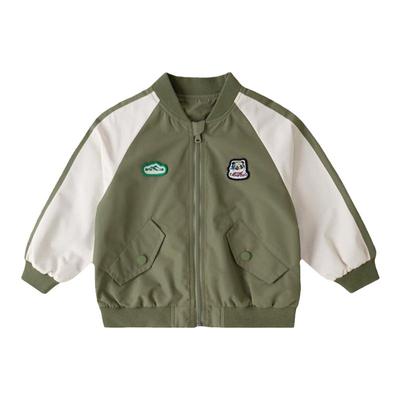 儿童棒球服外套春秋软壳服