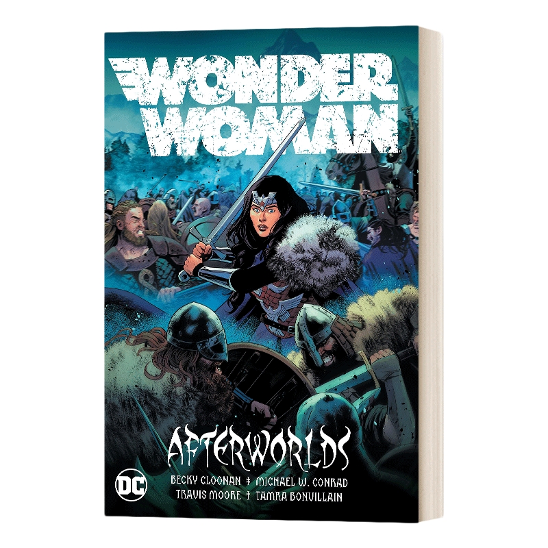 英文原版 Wonder Woman Vol 1 Afterworlds神奇女侠卷一未来世界 DC漫画 Becky Cloonan英文版进口英语原版书籍