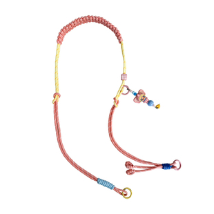 【泰国限定】泡泡玛特大象萌粒哭娃挂件编织手机斜挎挂绳可调节