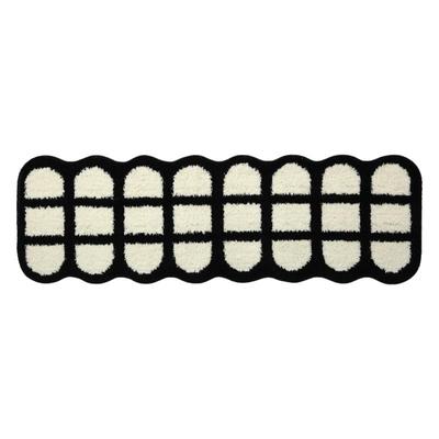 奶油风地毯卧室床边毯加厚植绒