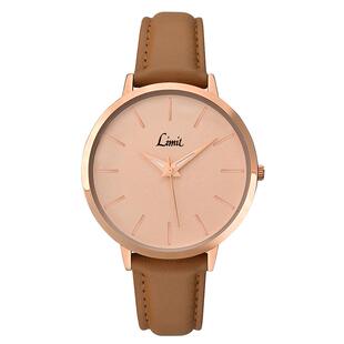 英国LIMIT手表撞色大表盘石英手表女简约气质运动真皮名牌正品
