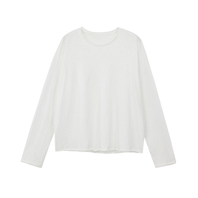 PREPREWORKS竹节肌理针织T恤