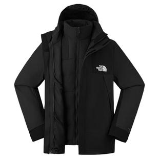 TheNorthFace北面冲锋衣男款羽绒服鹅羽绒内胆三合一防水外套8DNH