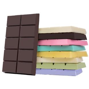 古缇思黑白巧克力砖块1kg烘焙专用大块币淋面酱雪糕（代可可脂）