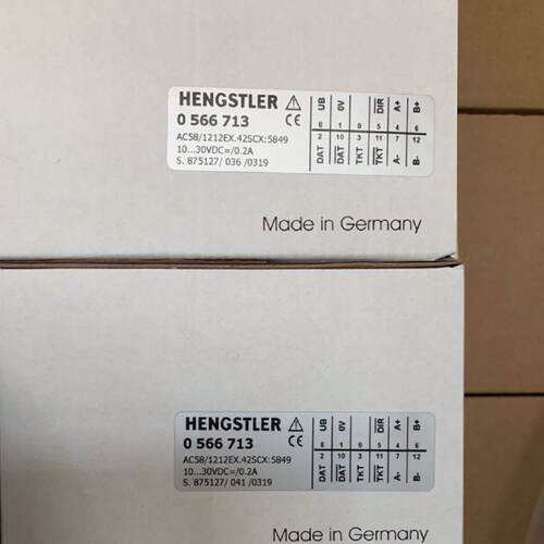 议价原装全新亨氏乐编码器0566713 HENGSTLER 编码器 0566833 056