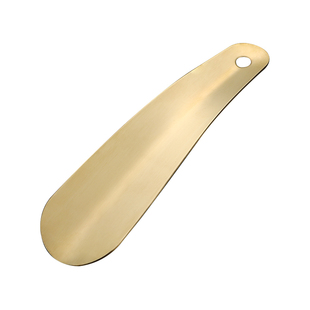 纯黄铜鞋拔子小巧家用出差旅行随身便携式金属提鞋器老式穿鞋神器