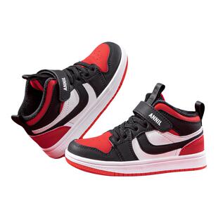 ANNIL/安奈儿儿童棉鞋女童加绒运动鞋冬季加厚保暖男童二棉鞋