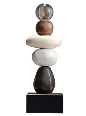 时来运转摆件高级感客厅红酒柜乔迁礼物节节高升轻奢高档创意小众