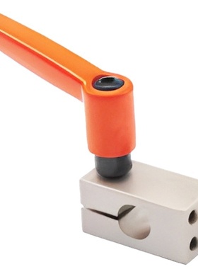 支柱固定夹带固定把手螺纹平行型KQK MQK AQK10 12 15 20 25 30