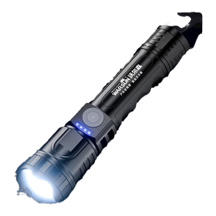 warsun手电筒强光超亮充电小型迷你便携户外家用多功能远射头灯