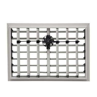 龙鹏塑钢风动风口冷风机百叶窗