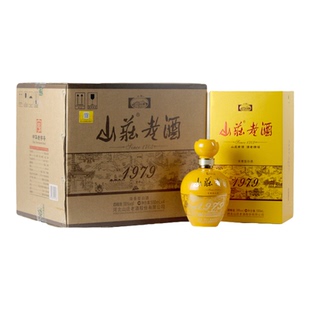 【整箱】承德山庄老酒1979 纯粮白酒整箱装 浓香型38度500ML*4瓶