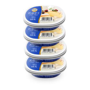 【下拉详情享优惠】妙可蓝多奶油奶酪芝士乳酪涂抹奶酪提拉米苏
