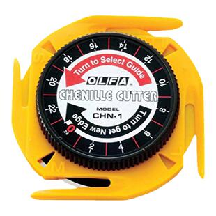 日本进口OLFA爱利华CHN-1裁布器加厚多层拼布刀裁布切割刀多用途安全布艺刀便携式剪刀