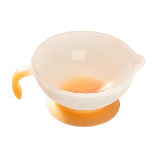 婴儿辅食碗新生幼儿宝宝专用喂水吃饭勺训练吸盘米粉研磨套装餐具