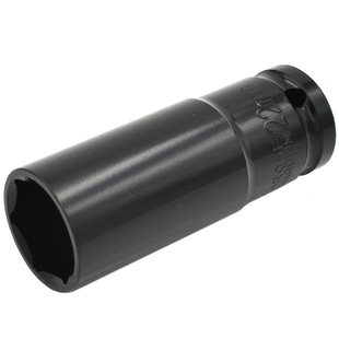 电动扳手套筒14六角17长加长19套铜22mm大飞套装头小风炮型电板手