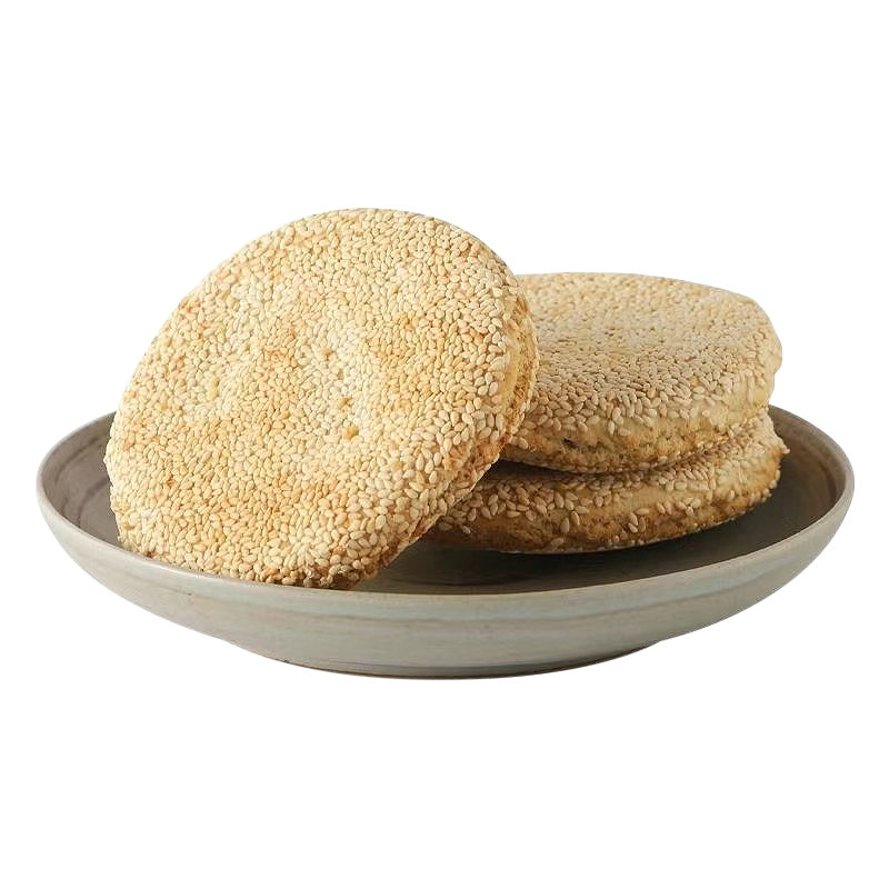 红糖空心饼四川什邡特产芝麻饼脆饼地方小吃美食老式怀旧传统零食