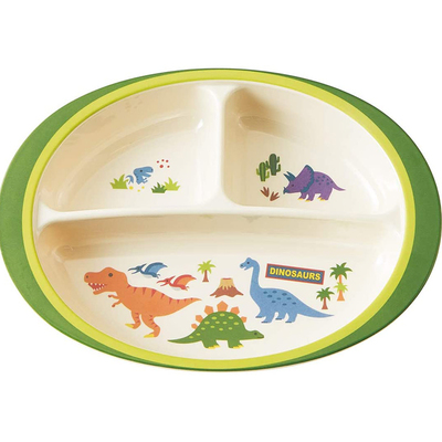 日本skater恐龙辅食水果分格餐盘