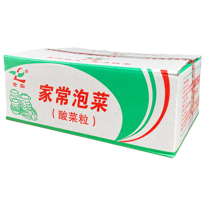 老实家常泡菜20斤餐饮专用酸菜粒