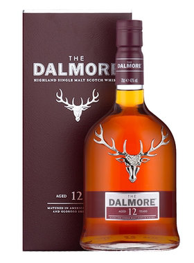 Dalmore 大摩 帝摩12年 达尔摩12单一麦芽威士忌 700ml 正品行货