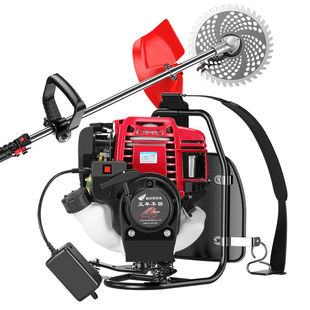 进口五羊本田割草机背负式四冲程一键启动小型家用汽油多功能除草